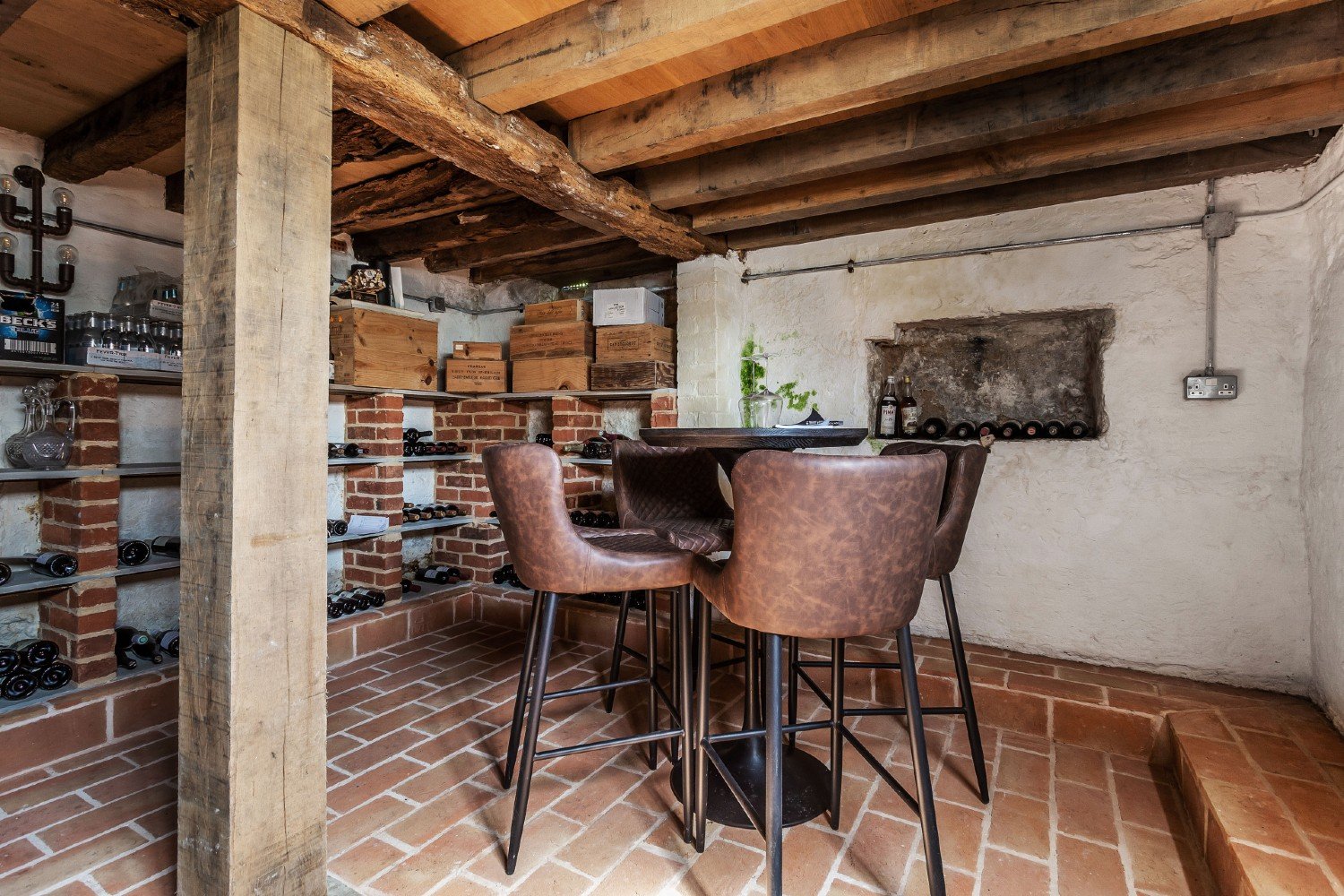 Discover exceptional country homes with wine cellars